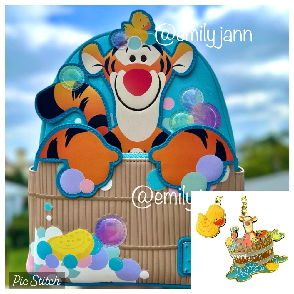 Disney Tigger🍯Bath time Backpack Set